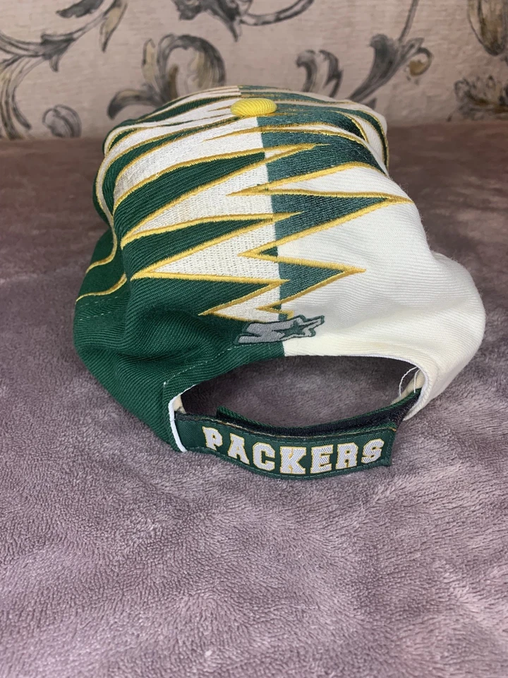 Gorra de Colección Green Bay Packers Ajustable Línea Pro SHOCKWAVE NFL Starter Foto 3 de 4