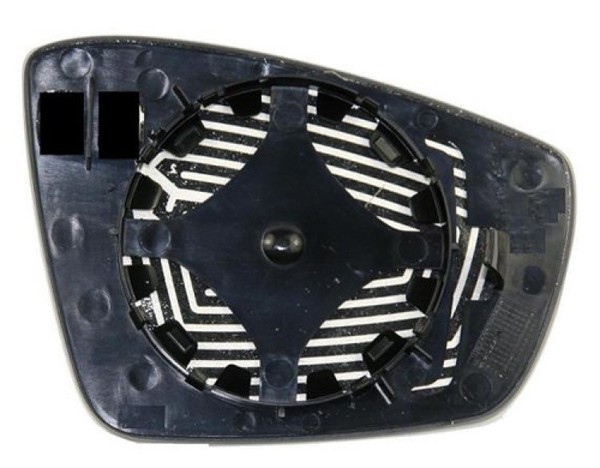 Spiegelglas Links Volkswagen Polo 2009-2017 FÜR Mechanischen Spiegel-image