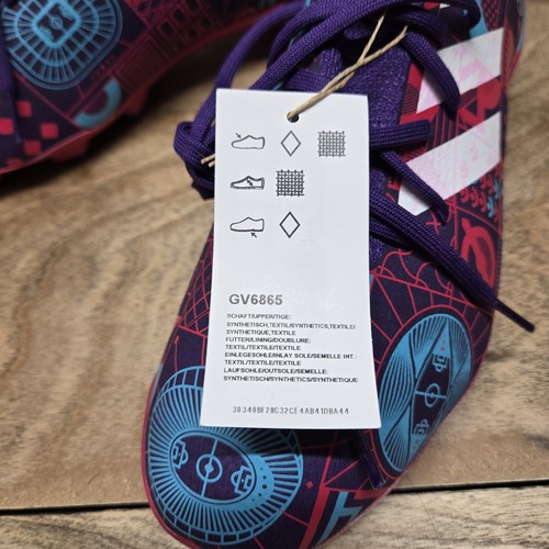 Adidas Tacchetti Uomo 10.5 Multicolore Calcio Gamemode Maglia Terreno Solido GV6865 NUOVO - Foto 14 di 14