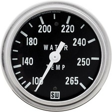 Stewart Warner Water Temperature Racing Gauge 60 