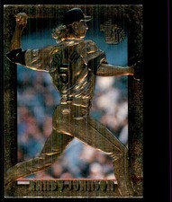 1995 Topps Embossed Randy Johnson Seattle Mariners #69