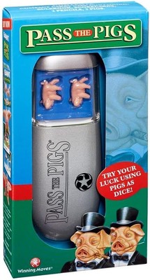 PASS THE PIGS WÜRFELSPIEL DER KLASSISCHE PARTY- UND REISESPIEL NEU