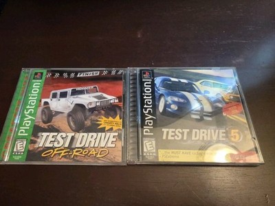 Test Drive Lot Of 2 Games Sony PlayStation 1, 1997 5 And Off Road.   All Tested