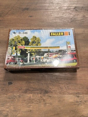 FALLER HO B-346 BP Gas Station Model Kit Plastic Not Painted 1:87