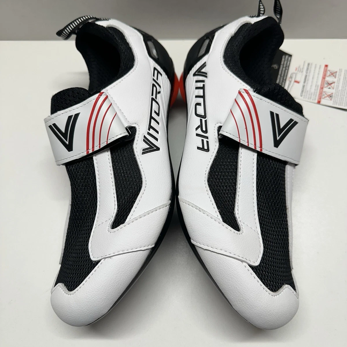 Vittoria White 3 Bolt Cycling Shoes for Men for sale | eBay