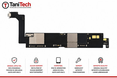iPad 10th 2022 Gen A2270 WiFi Only Logic Board Motherboard Icloud gesperrt