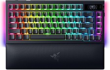 Razer BlackWidow V4 Pro 75 Wireless Gaming Keyboard Black Very Good