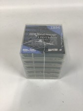NEW LOT OF 5 IBM LTO Ultrium 4 800GB Data Cartridges 95P4436