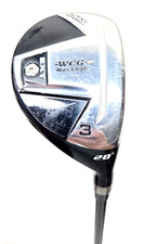Warrior Custom Golf 3 Wood Max Edge 20 RH Head Cover 40" Graphite Shaft Club