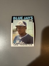 1986 Topps Lou Thornton #488 RC Rookie Toronto Blue Jays NM-MINT