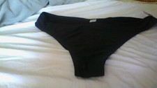 NWT! Wild Fable Size 3X Mid Rise Extra Cheeky Black Swimsuit Bottoms Pool Beach