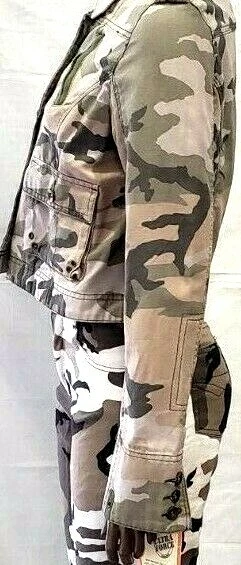 Military Subdued Woodland  or OD Camo Jacket - Image 3 of 4