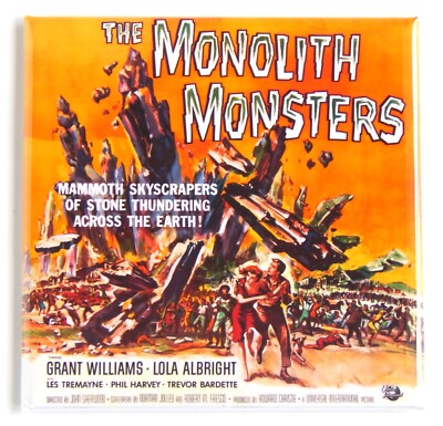 The Monolith Monsters FRIDGE MAGNET movie poster ''style S''