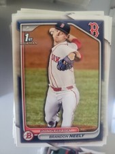 Brandon Neely 2024 Bowman Draft Baseball Card Boston Redsox 10 Ct Lot