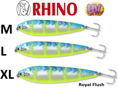 Rhino Salmon Doctor royal flush M-L-XL / Trollingblinker / Schleppblinker