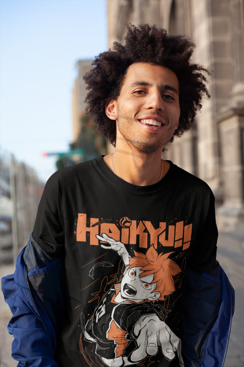 Hinata Shoyo Manga Strip Haikyuu Haikyu Anime Unisex Tshirt T