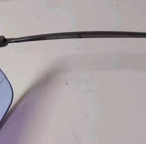 NINE WEST Rimless Rectangular Gradient Sunglasses… - image 8