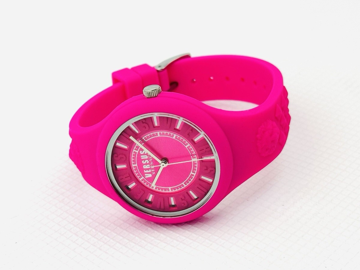 Versace Versus Bright Pink Watch! Brand new with box Versus Versace Mens Watches | Direct Luxury main image 4