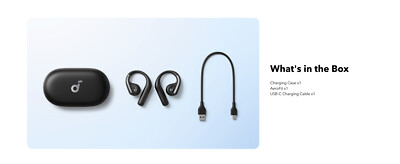 512233 未開封　Anker Soundcore AeroFit Amazon.com: Soundcore by Anker, AeroFit Open-Ear Headphones, Ultra