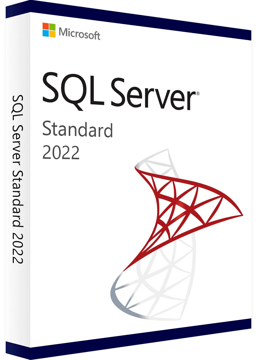 Microsoft SQL Server 2022 Standard, only Retail Key, envío por correo electrónico