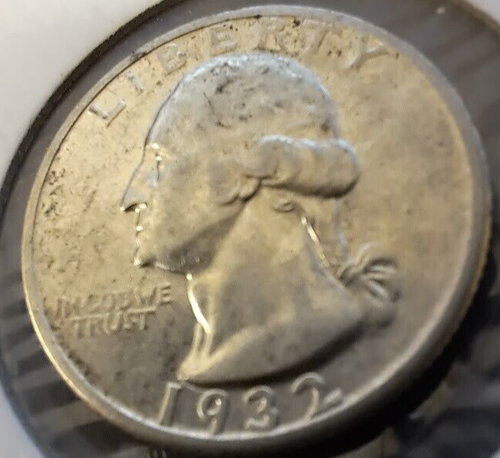 1932-S Washington Viertel massiv vz und Original - sehr wenig "Geschwätz". - Bild 3 von 8