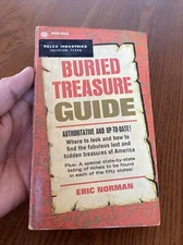Buried Treasure Guide by Eric Norman Award Books Relco Industries 1970 Paperback