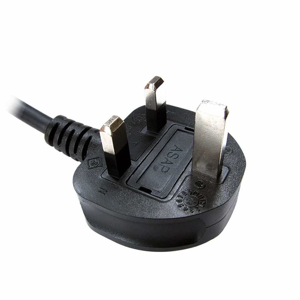 New! Right Angle C5 Power Cloverleaf Cable for LG TV 55UB8500 UK Lead-2m - Image 3 of 3