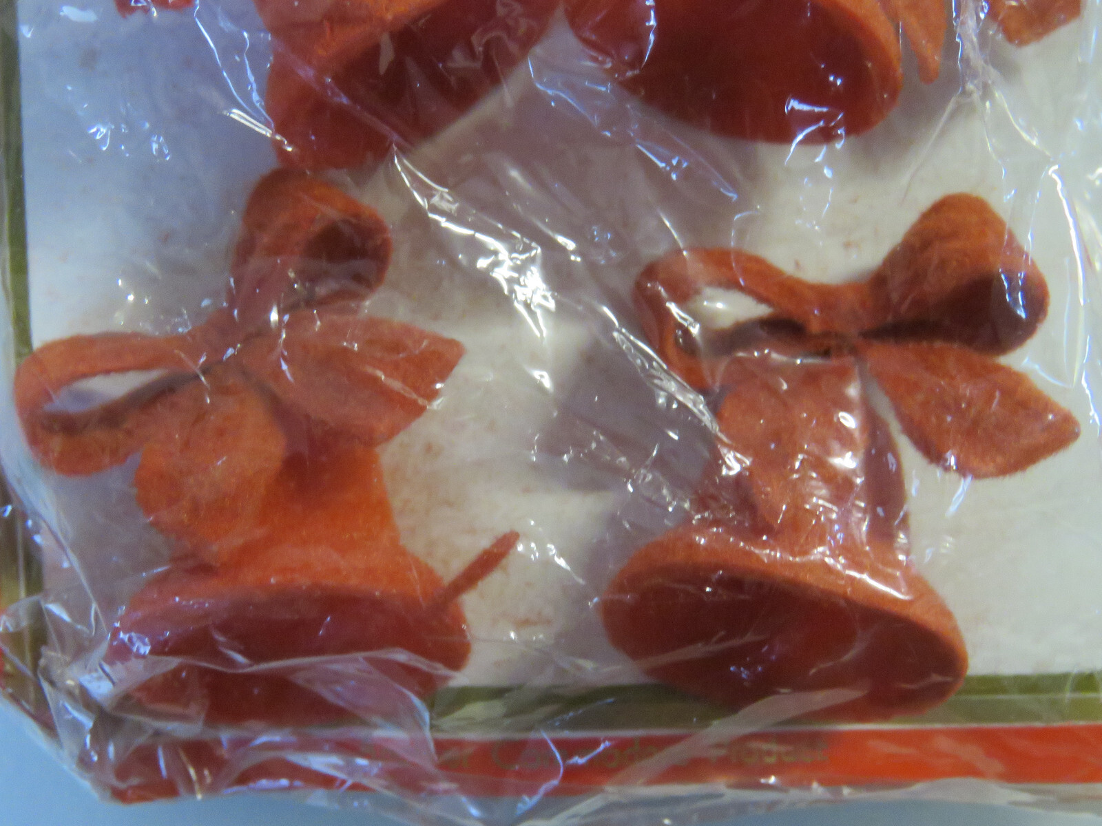 Lot of Gift Tie On Decorations Vintage Hong Kong Bells Foil Leaves, etc.