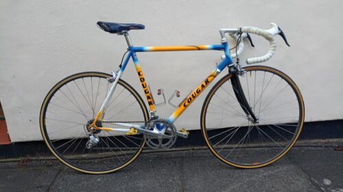 Vintage Cougar, Terry Dolan,  Zero Dedacciai Steel Racing Cycle - Afbeelding 1 van 12