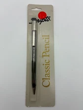 Vintage SCRIPTO Classic K780 Translucent Mechanical Pencil Gray 1989 Twist