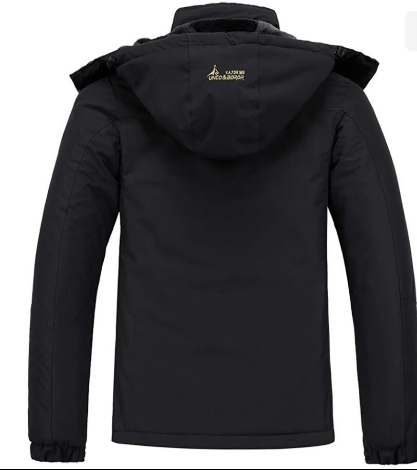 MOERDENG Men's Waterproof Ski Jacket Warm Winter Snow Rain Coat