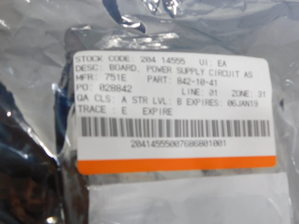 Victoreen Power Supply Circuit AS Board 842-10-41 / 842-10-41H Revision H PCB - Image 4 of 4