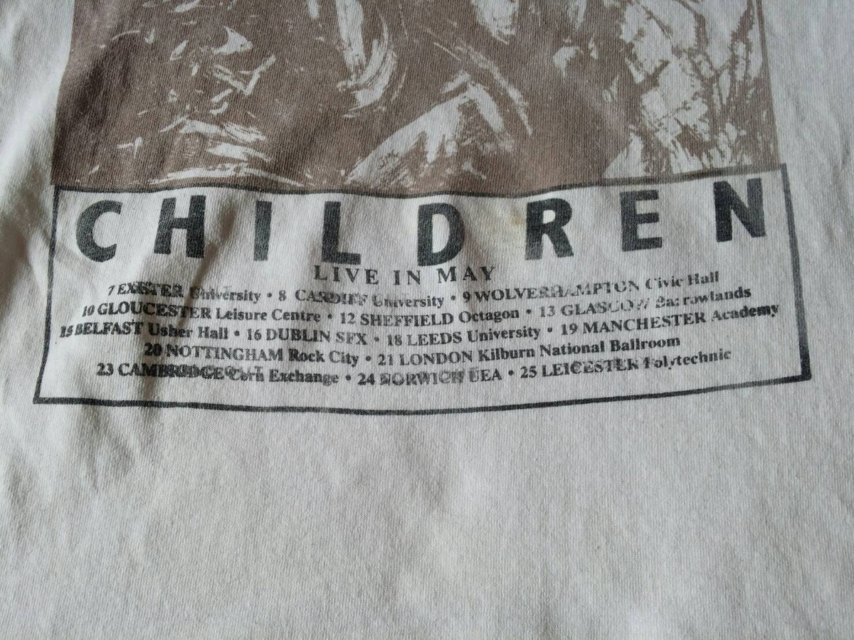 RARE Vintage 90s EMF Children Live in May England tour long Sleeve