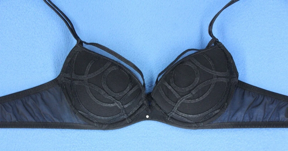 Sujetador La Perla con aros acolchado inserción talla FR 85B 32B #D5616 Foto 2 de 4