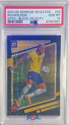 Richarlison Donruss Optic Gold ジャージナンバー Richarlison 10