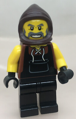 LEGO  -Minifigur Fantasy Era Castle Kingdoms Blacksmith 10193 Medieval - cas413