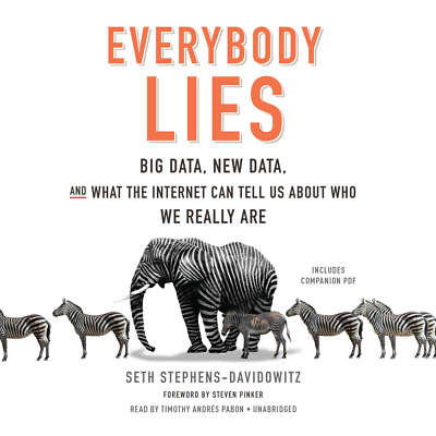 Everybody Lies by Seth Stephens-Davidowitz 2017 Unabridged CD 9781538416884