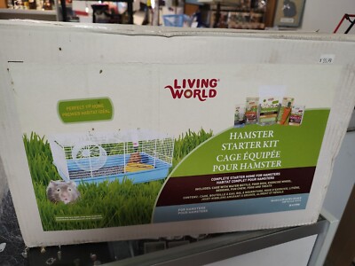 LIVING WORLD HAMSTER STARTER KIT - BRAND NEW