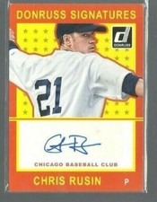 2014 Donruss Signatures #19 Chris Rusin (ref 69415)