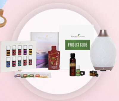 Young Living Premium Starter Kit mit 11 ätherischen Ölen V6 Desert Mist Diffusor