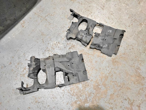 OEM BMW F10 M5 S63 LCI LENKGETRIEBE ZAHNSTANGE 2 X ABDECKUNG SET 7975446 7975445