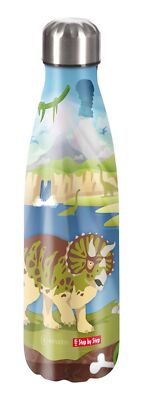 Step by Step Insulated Stainless Steel Drinking Bottle Dino Tres Neu
