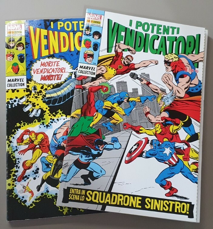 Marvel Collection - I potenti VENDICATORI - Volumi 1 e 2 perfetti