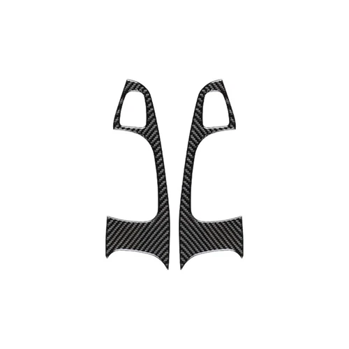 Carbon Fiber Front Armrest Door Panel Cover Trim For BMW 3 Series E46 1998-2005 - Picture 4 of 14