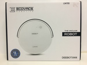ECOVACS DEEBOT 600 Robotic Vacuum Cleaner Hard Floor Cleaning - White
