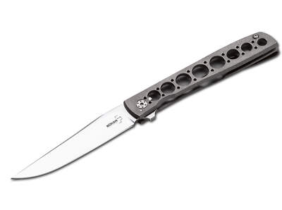 BOKER PLUS Urban Trapper Folding Knife 3.43'' Blade VG-10 Titanium EDC - 01BO730