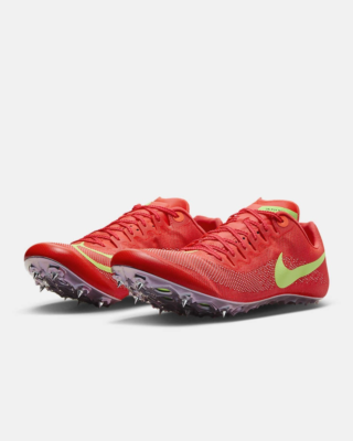Nike Ja Fly 4 Bright Crimson Volt Track Spikes Mens Sz 4.5  display picture 1