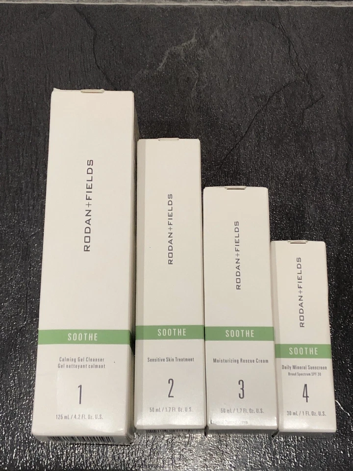 Rodan + and Fields Soothe Regimen New 4 Piece Set READ - Image 2 of 4