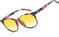 Night Vision Driving Glasses Polarized HD Yellow Tinted anti Glare Sunglasses fo