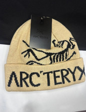 Arc'teryx Bird Word Toque Beanie - Beige Void - Wool Knit Ski Winter Hat NWT